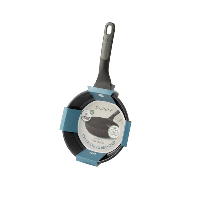 LEO Braadpan antikleef Stone+ - Ø 20cm - Grijs - PFAS-vrij