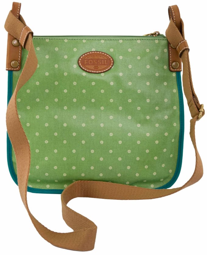 Handtas Fossil Wmns Hand- Schoudertas Key-per Crossbody Groen - UNI