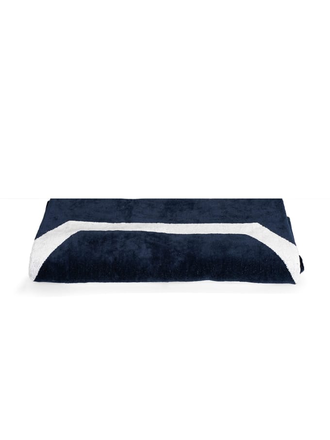 Philipp Plein handdoek Beach Towel Vrouw zwart