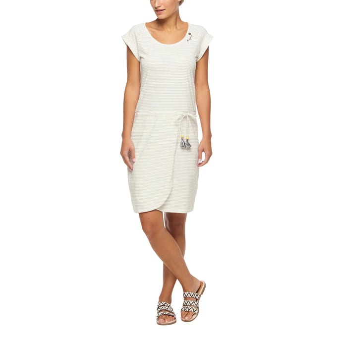Ragwear jurk glitter Donkergrijs-M (38)