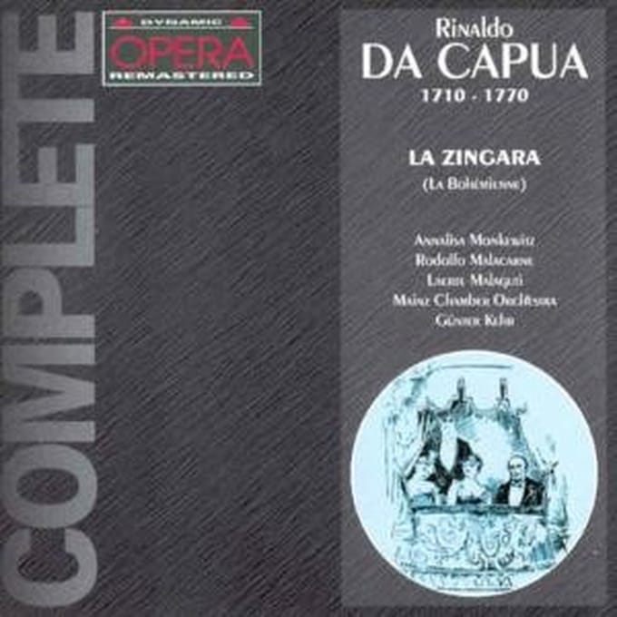 Main Chamber Orchestra, Günter Kehr - Capua: La Zingara (CD) (Remastered)
