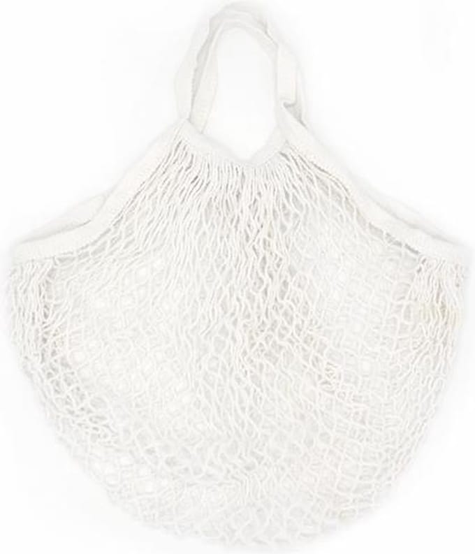 Nettas - boodschappen tas - net - katoen - naturel - herbruikbaar - eco - fruittas - mesh