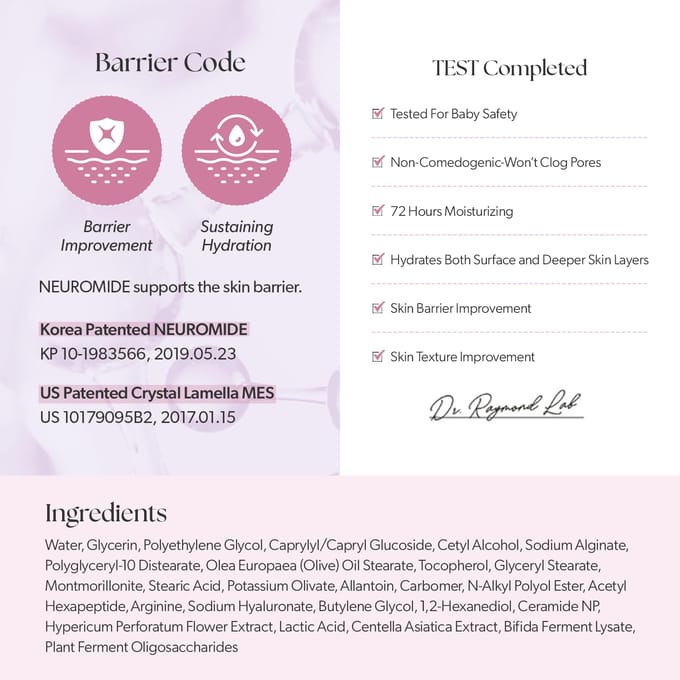 [CURECODE] Dubbele Barrière Crème 80ml white