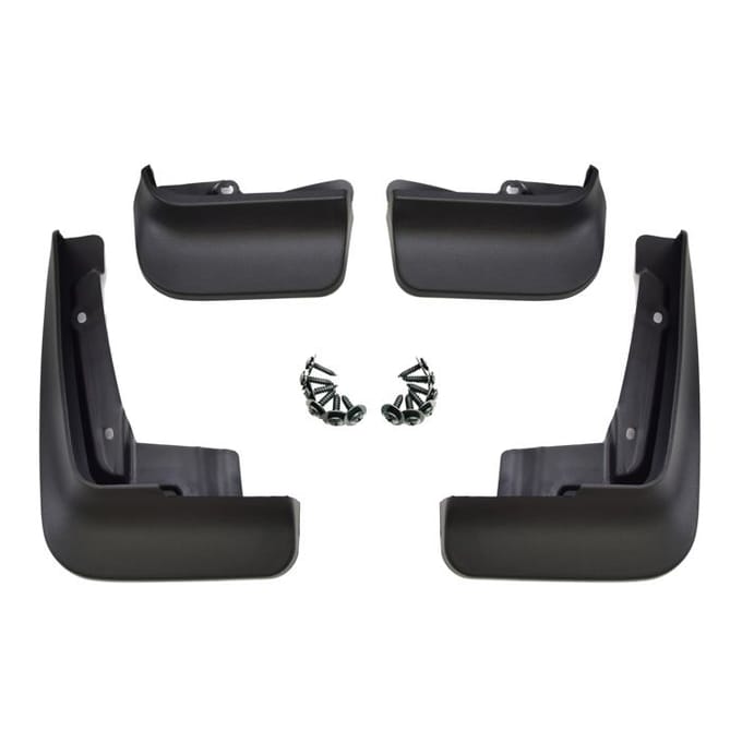 Bavettes garde-boue - J&J Automotive - Volkswagen T5/T6 - 4 pièces - Durable - Facile à assembler