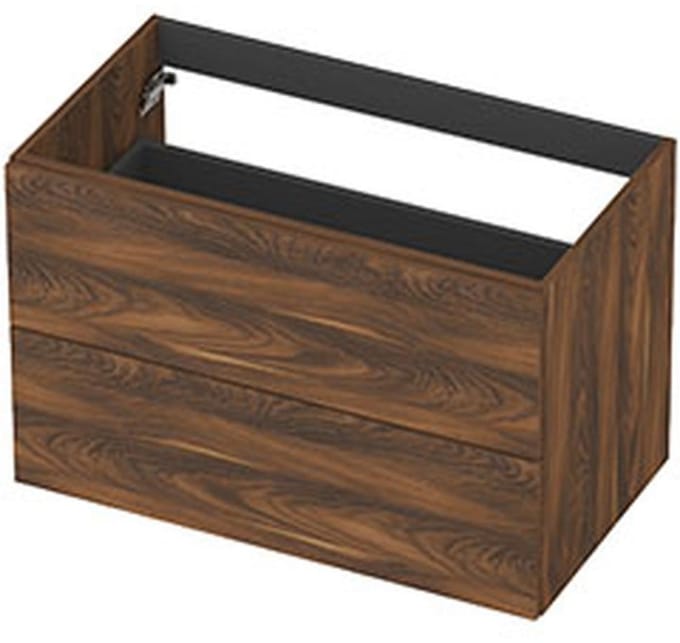 INK - Onderkast 2L Decor Softclose Tbv Greep - 800x450x520 Mm - Noten