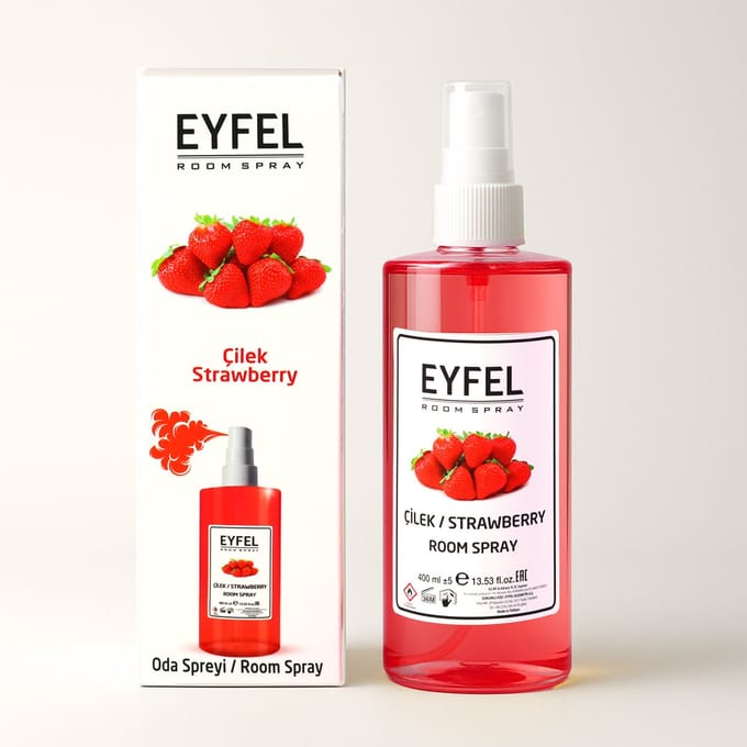 EYFEL - ROOMSPRAY - SPRAY - STRAWBERRY - 400ML