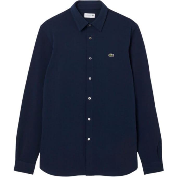 slim fit vrijetijdsoverhemd van puur katoen