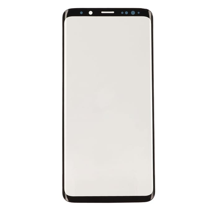 Voorste Buitenste Lens Glas Scherm Vervanging Reparatie Kit voor Samsung Galaxy S9 Plus G965 Zwart white