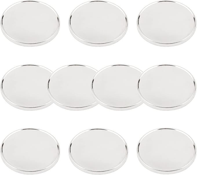 10 Pack Golf Ball Markers - Metalen Golfaccessoires voor Golfer Cadeaus