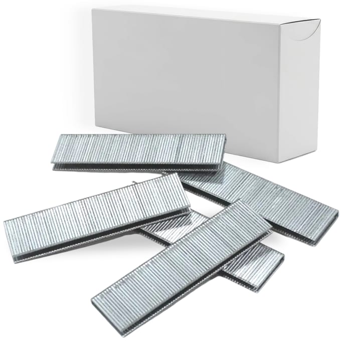 Deuba Perslucht Nietjes 5000 stuks - 25mm Nieten – Gegalvaniseerd
