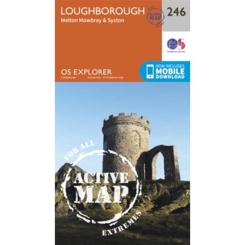Loughborough, Melton Mowbray And Syston - Ordnance Survey