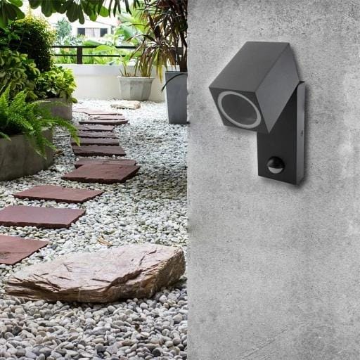 Wandlamp - Rhino GU10 PIR opbouwarmatuur – Bewegingssensor voor buitenverlichting