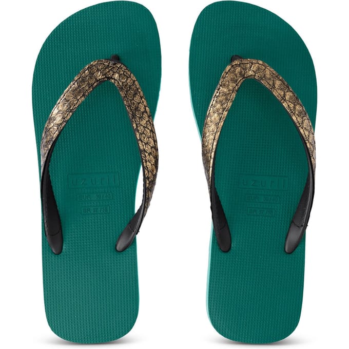 Uzurii | Teenslippers | Dames | Bosgroen | Maat 45/46