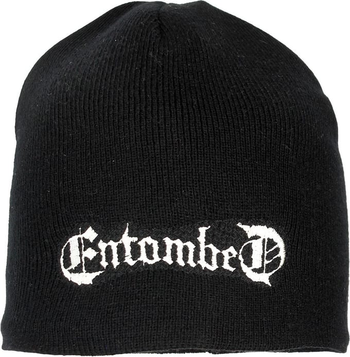 Entombed Band Logo Beanie Muts - Officiële Merchandise
