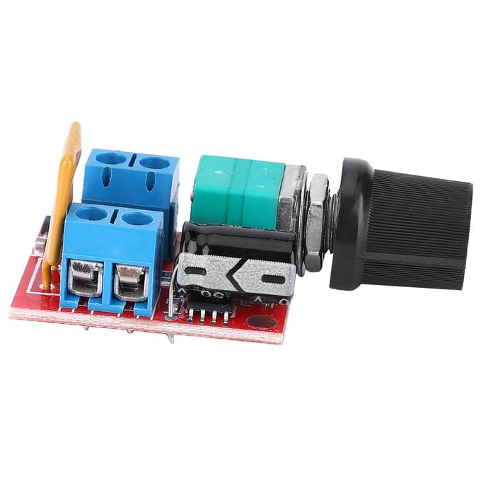 Mini DC Motorregelaar PWM 3V6V12V24V35V Snelheidsregelingsregelaar 5A