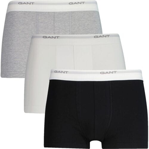 Gant Ondermode Core Trunk 3Pack Zwart-Wit / male