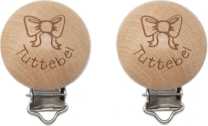 Durable Houten Speenclips 2 stuks 52 Tuttebel