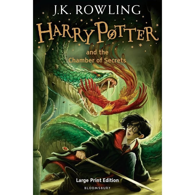 Harry Potter et la Chambre des Secrets, Édition originale anglaise beige