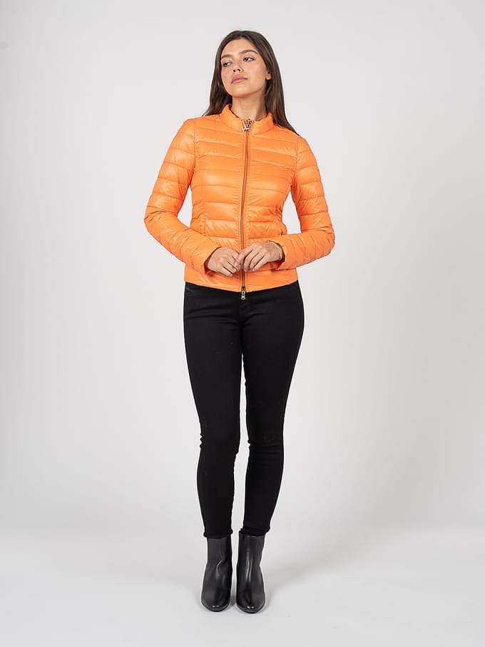 Patrizia Pepe jas Light Down Vrouw oranje