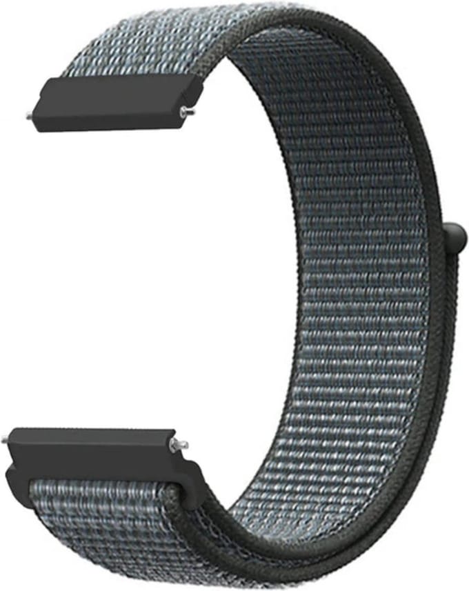 KELERINO. Nylon bandje geschikt voor Samsung Galaxy Active / 42 MM - Grijs
