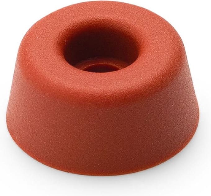 Deurbuffer klein Rood ø20x10mm