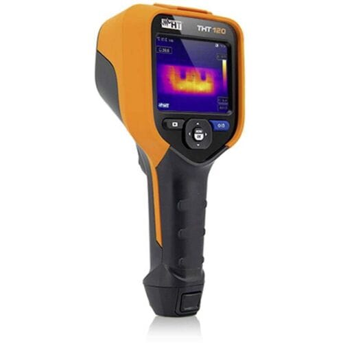 HT Instruments THT120 Warmtebeeldcamera -20 tot +650 °C 120 x 120 Pixel 50 Hz Geïntegreerde digitale camera, WiFi, Touchscreen, Micro-SD, USB-C