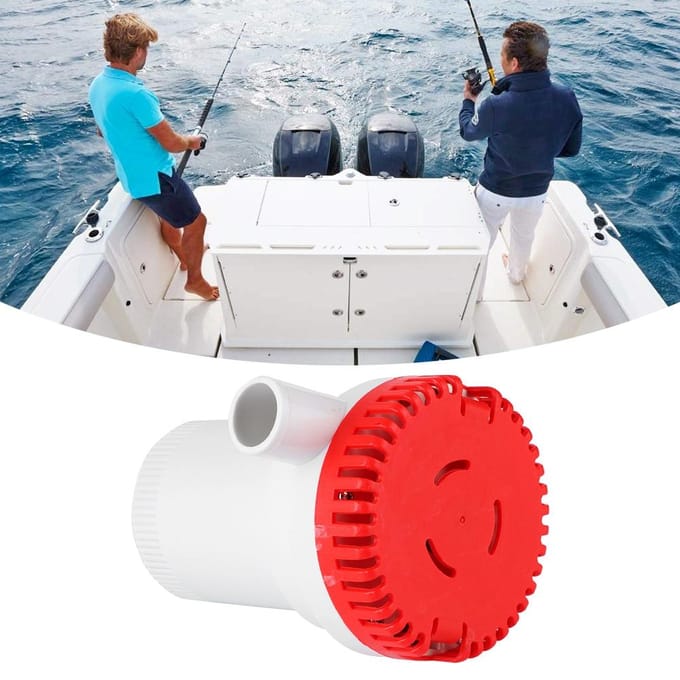 2000GPH DC Onderwater Bilgepomp Marine Boot Accessoire SFBP1G20000112V white