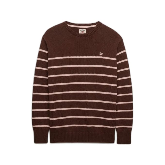 Gestreepte oversized trui voor vrouwen Superdry