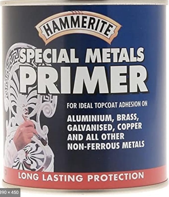 Hammerite primer non-ferro 0.75L rood