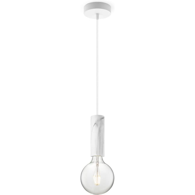 Home sweet home hanglamp Saga marmer Globe g125 - helder