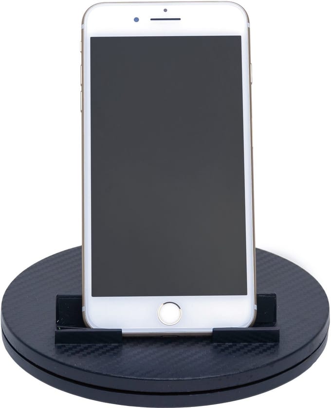 Sundo Draaibare tablet- en smartphonehouder - Verstelbare standaard - Zwart