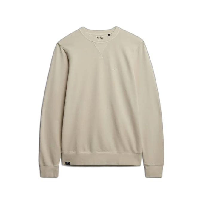 Superdry Trui Classic Essential Sweatshirt M2014044a 1ki Rainy Day Grey Mannen Maat - S
