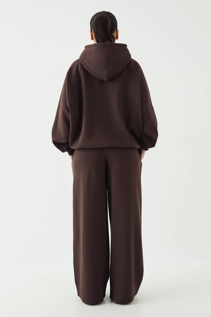 Dames DSGN Studio Sport Training Club Rechte Pijp Jogger | Coffee Bean | Maat: Medium