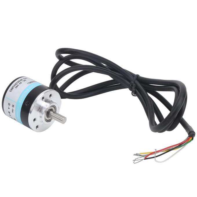 ABZ Encoder Incrementeel 3-fase Massieve as 6mm Motorreductor Apparatuur DC5-24VC38S6G5-200Z