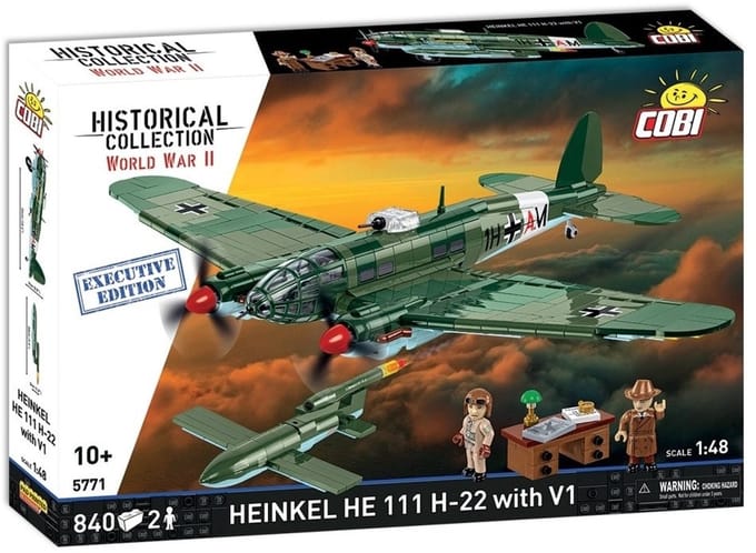 COBI 5771 Heinkel HE111 H-22 with V1