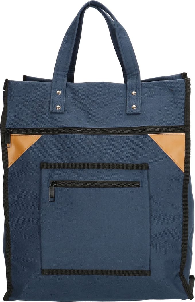 Beagles Shop & Go Boodschappentas - Blauw