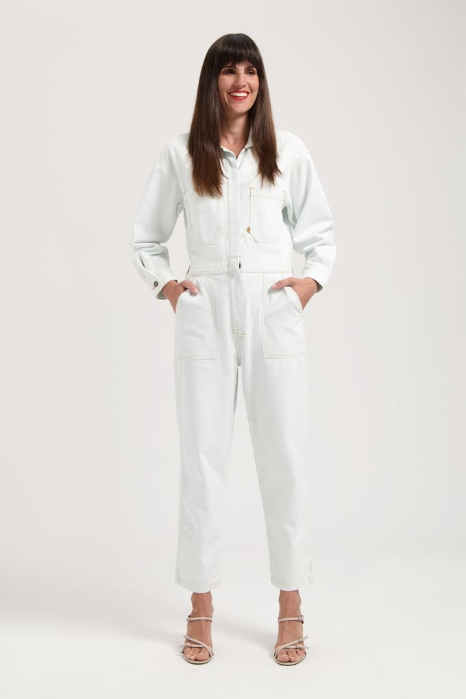 Mud Jeans Uma Jumpsuit Onyx Dry Größe: S | Jumpsuits Outlet | Damen | Schwarz