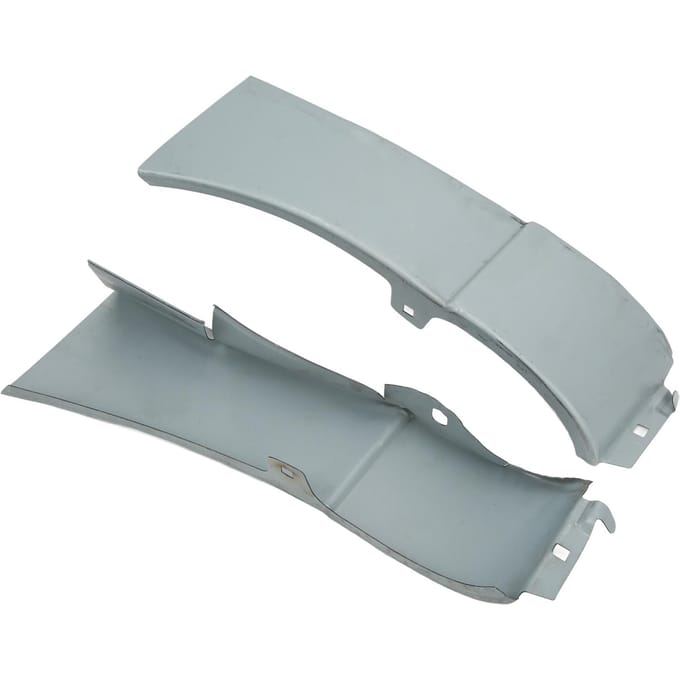 Set spatbord reparatieplaat links rechts metaal hoge nauwkeurigheid zware uitvoering voor auto gray