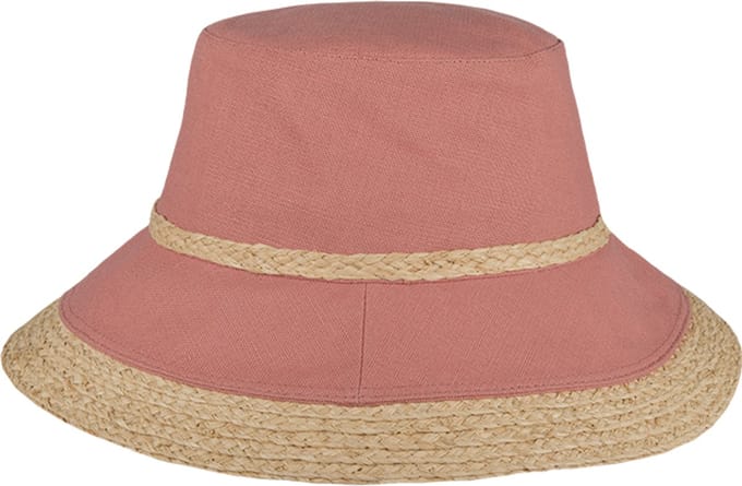 Charlie - Polyester strandhoed - Terracotta