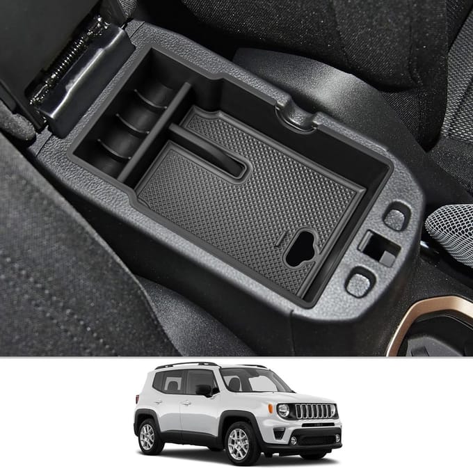 Multifunctionele Auto Armsteun en Organisator voor Centraal Console, Opbergruimte, Interieuraccessoires