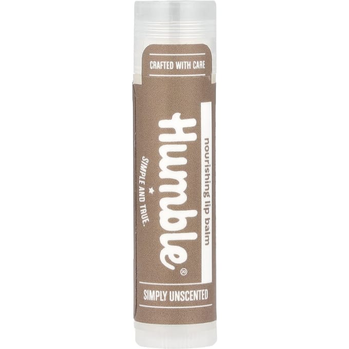 Humble Brands, Nourishing Lip Balm, Unscented, 0.15 oz (4.25 g) white