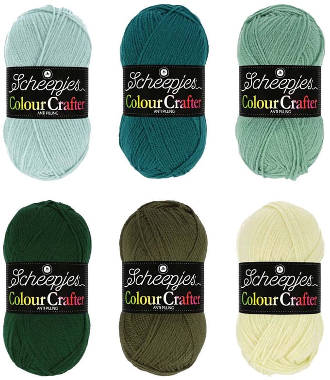 Scheepjes Colour Crafter colour pack The Veluwe