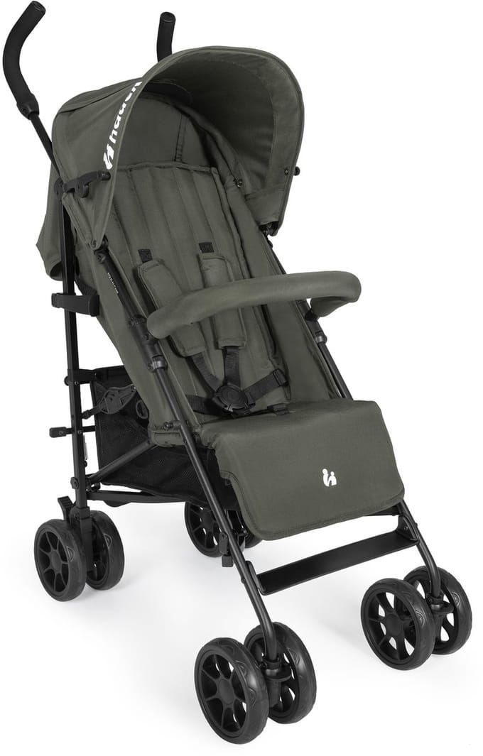 hauck Fold N Care - Lichtgewicht buggy met kap voor op reis - Olive