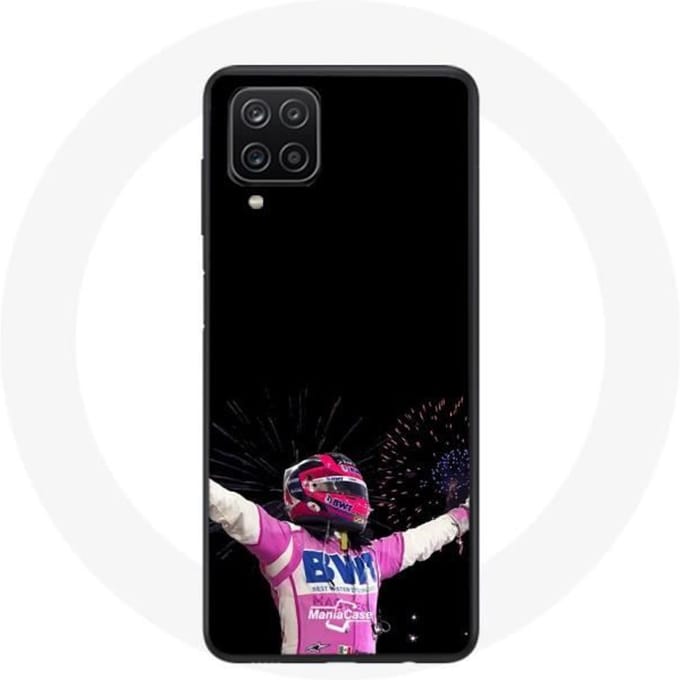 Coque Samsung Galaxy A12 Formule 1 Sergio Pérez Mendoza gagné la course