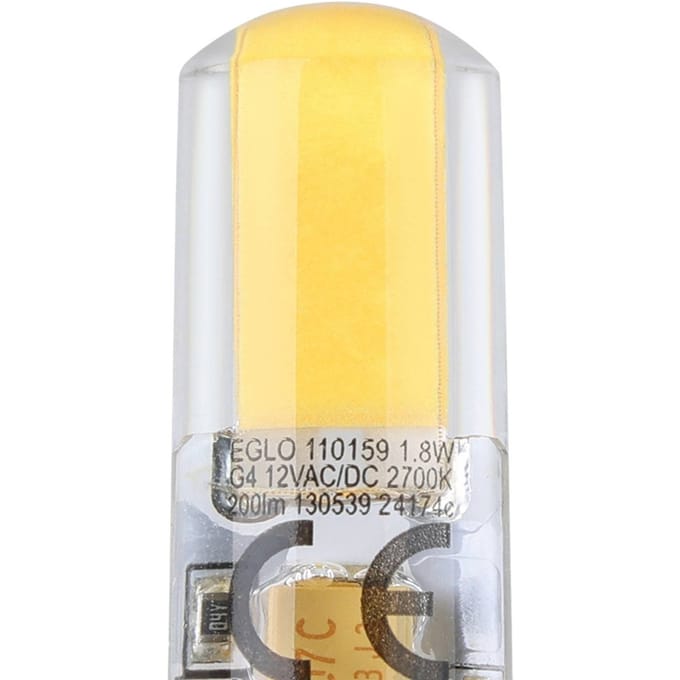 EGLO LED Lamp set 2 stuks - G4 - Ø 1 cm - Dimbaar - 1,8W - 2700K
