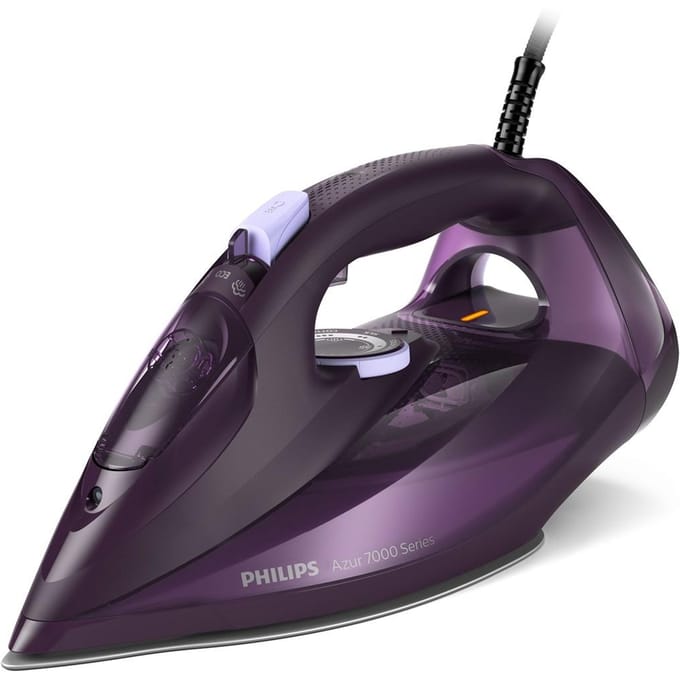 Philips Stoomstrijkijzer Azur 7000 Series DST7051 - steam iron - sole plate: SteamGlide Elite