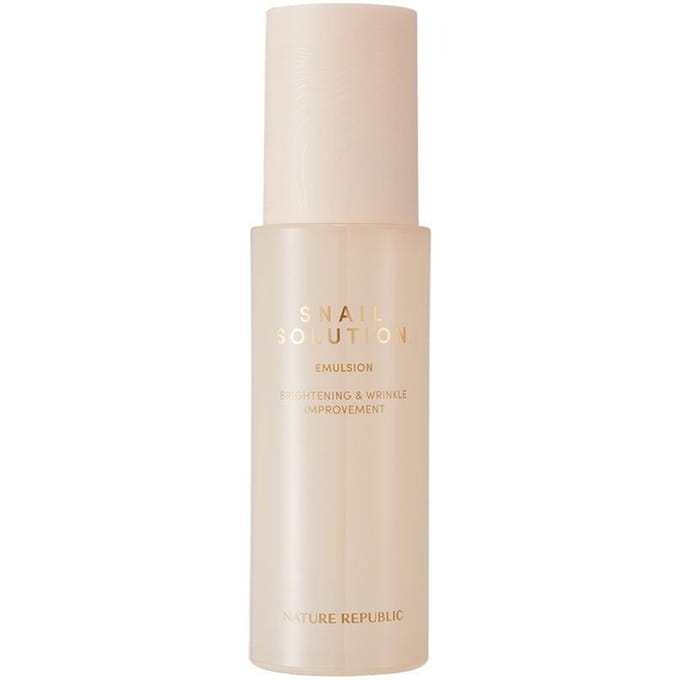 Nature Republic Émulsion Solution d'Escargot 120 ml 1pc + Sample Gifts beige