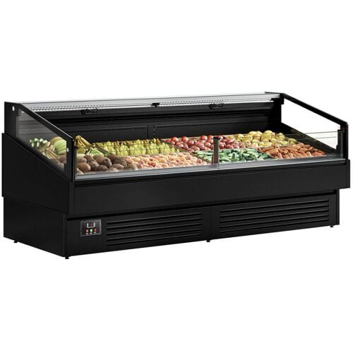 GGM Gastro Kühlinsel - 2580mm - 340 Liter - Glasfront