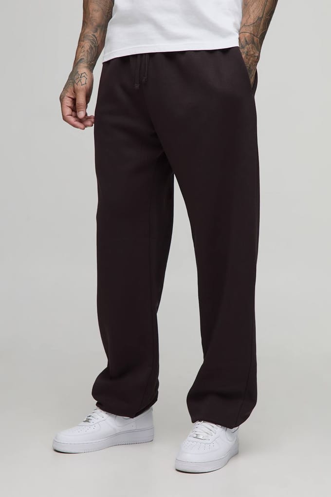 Tall Essential Oversized Jogger | Chocolate | Size Medium