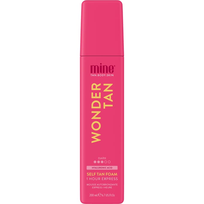 MineTan Wonder Tan Self Tan Foam 200 ml (nieuwe verpakking)